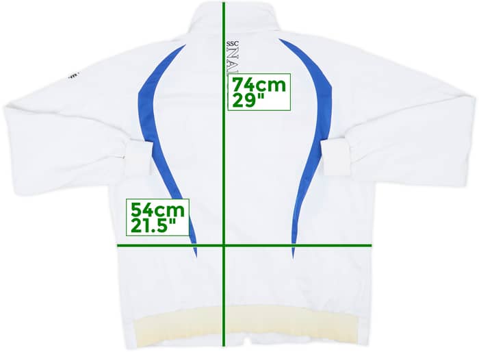 2009-10 Napoli Macron Track Jacket - 6/10 - (M)