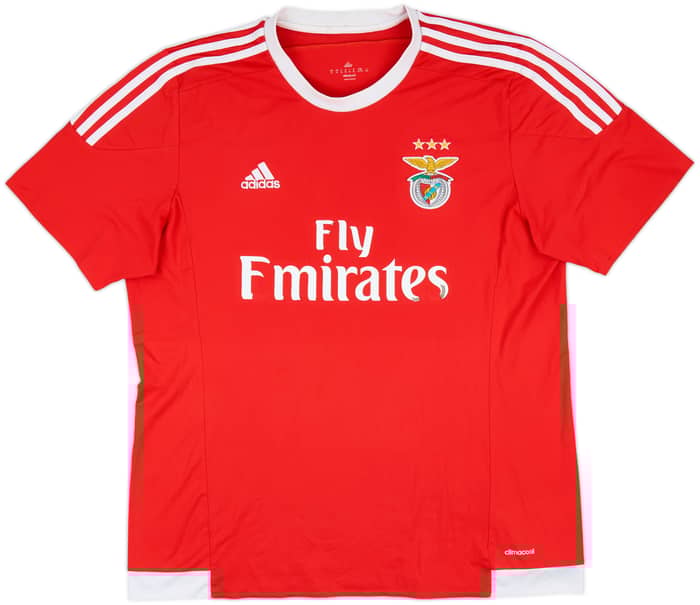2015-16 Benfica Home Shirt - 4/10 - (XL)