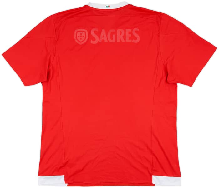 2015-16 Benfica Home Shirt - 4/10 - (XL)