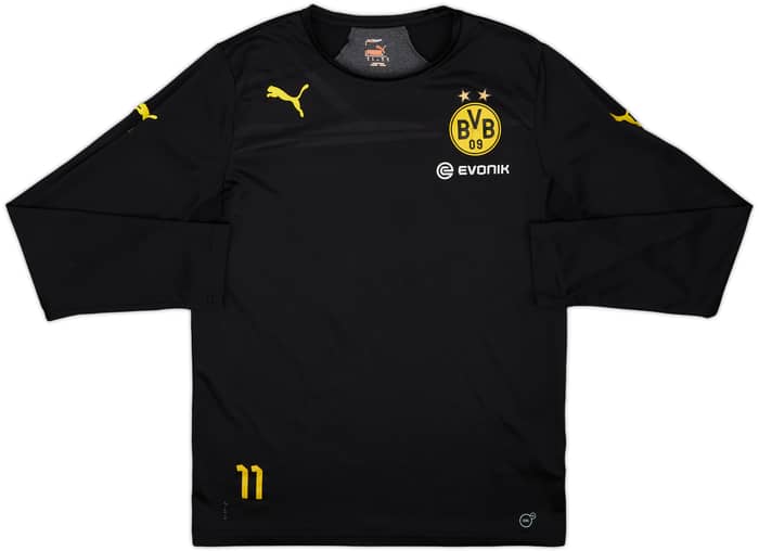 2013-14 Borussia Dortmund Player Issue Puma Training L/S Shirt #11 - 6/10 - (M)