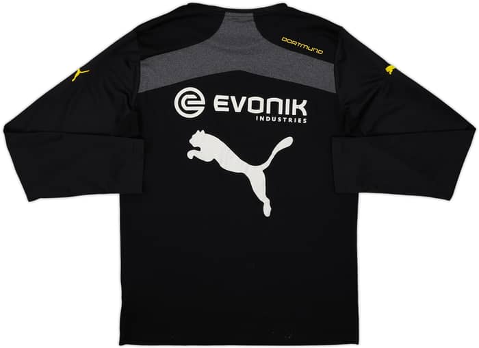 2013-14 Borussia Dortmund Player Issue Puma Training L/S Shirt #11 - 6/10 - (M)