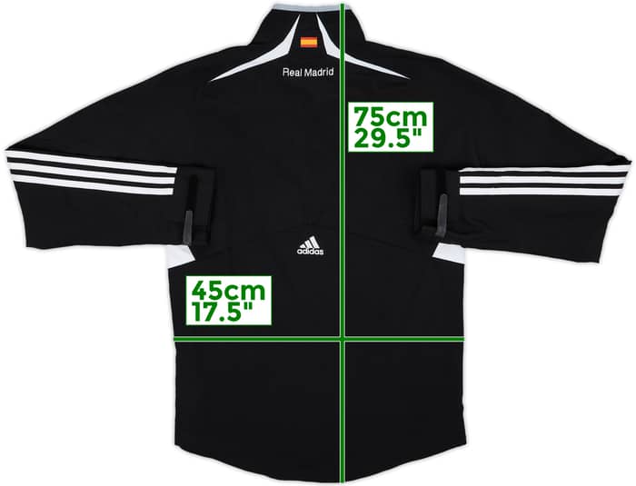 2008-09 Real Madrid adidas CL Track Jacket - 6/10 - (XL.Boys)
