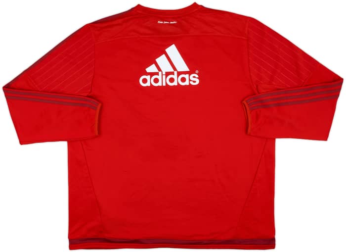 2015-16 Bayern Munich adidas Sweat Top - 8/10 - (3XL)