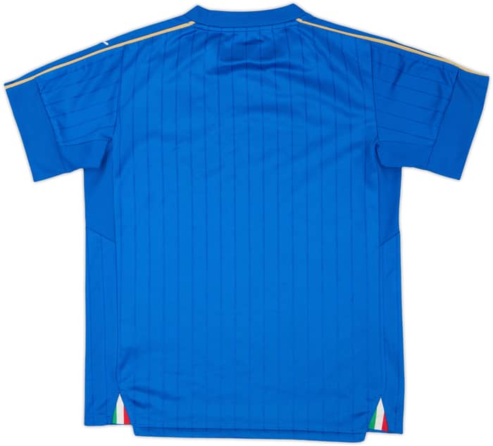 2016-17 Italy Home Shirt - 8/10 - (M.Boys)