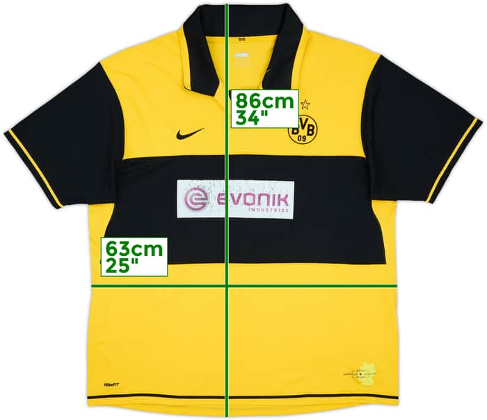 2007-08 Borussia Dortmund Home Shirt - 5/10 - (XXL)