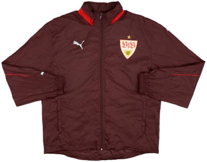 2008-09 Stuttgart Puma Hooded Rain Jacket - 5/10 - (M)