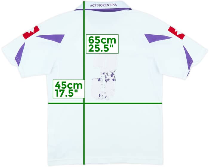2010-11 Fiorentina Away Shirt #3 - 4/10 - (XXS)