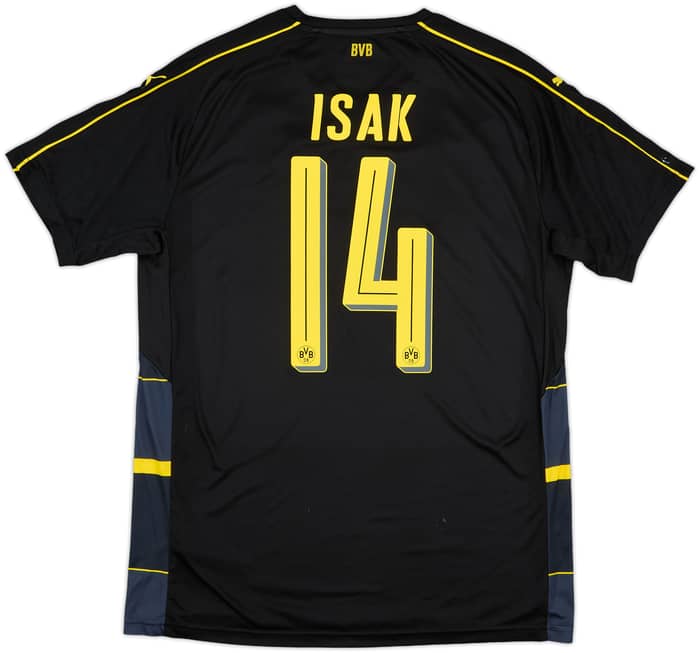 2016-17 Borussia Dortmund Away Shirt Isak #14 - 6/10 - (L)