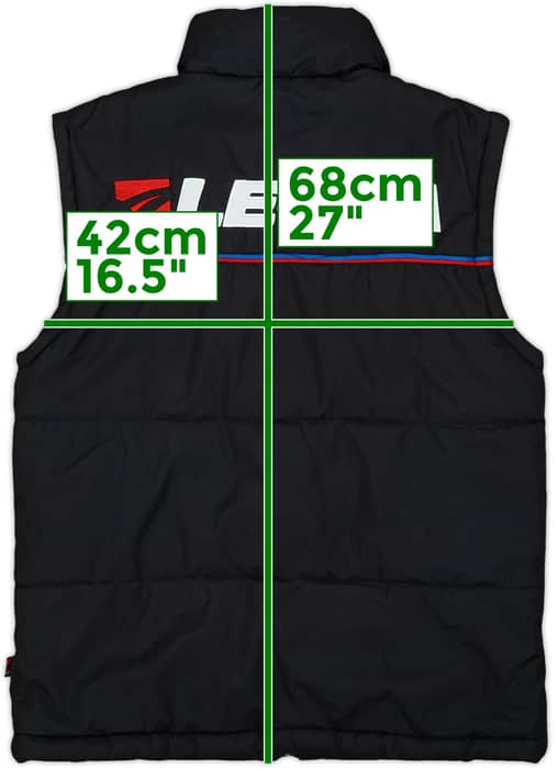 2005-06 Catania Legea Padded Gilet - 8/10 - (S)