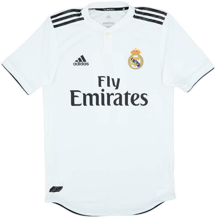 2018-19 Real Madrid Authentic Home Shirt Bale #11 - 8/10 - (S)