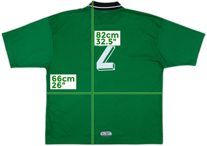 1999-00 Borussia Monchengladbach Handball Away Shirt #2 - 9/10 - (XL)
