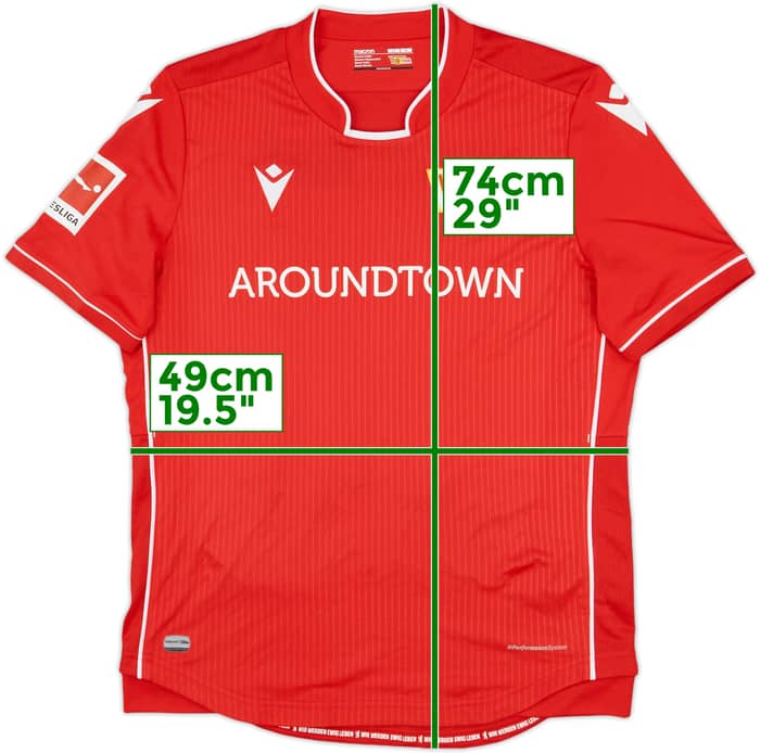2019-20 Union Berlin Home Shirt Dehl #16 - 9/10 - (M)