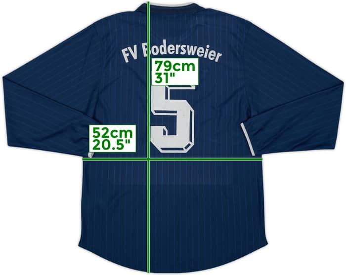 2003-04 Nike Template L/S Shirt #5 - 8/10 - (L)