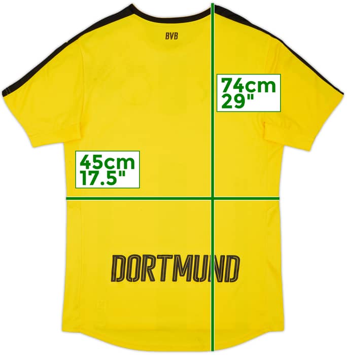 2016-17 Borussia Dortmund Home Shirt - 5/10 - (S)
