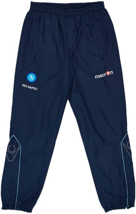2009-10 Napoli Macron Track Pants/Bottoms - 6/10 - (M)