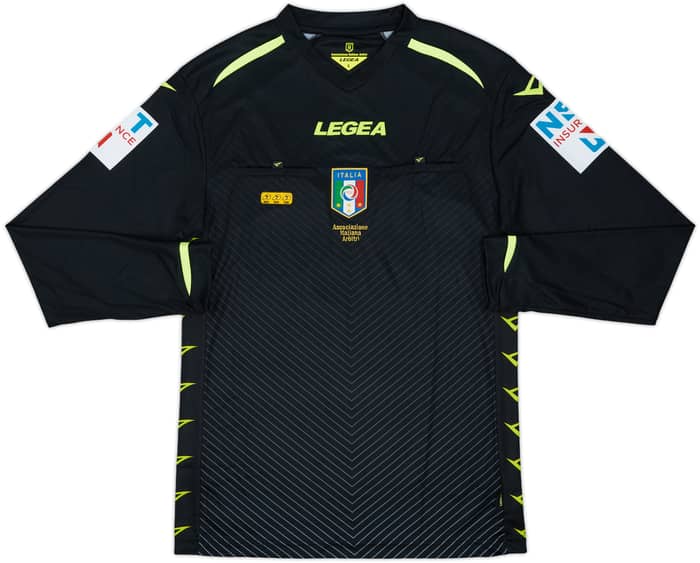 2020-21 Italy Diadora Referee L/S Shirt - 8/10 - (L)