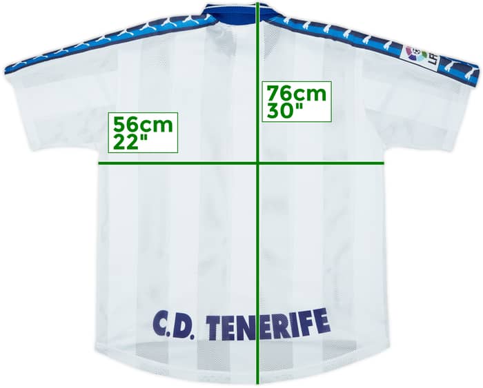 1998-99 Tenerife Home Shirt - 9/10 - (M)