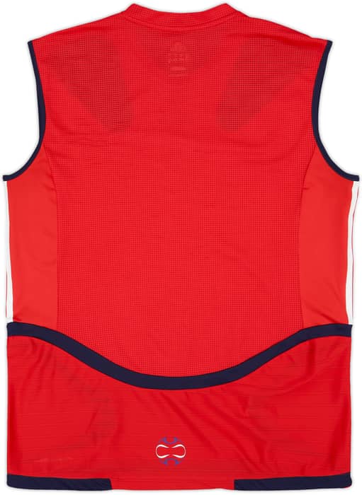 2007-08 France adidas Formotion Training Vest - 9/10 - (M/L)