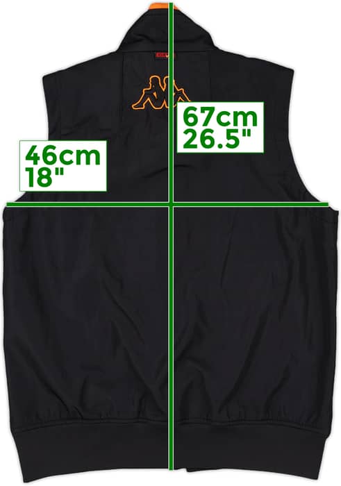 2009-10 Roma Kappa Gilet - 8/10 - (XS)
