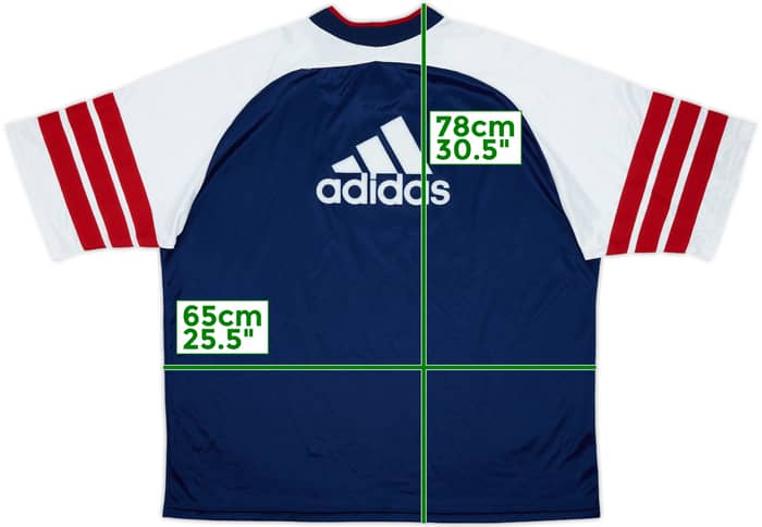 1998-99 Bayern Munich adidas Training Shirt - 8/10 - (XL)