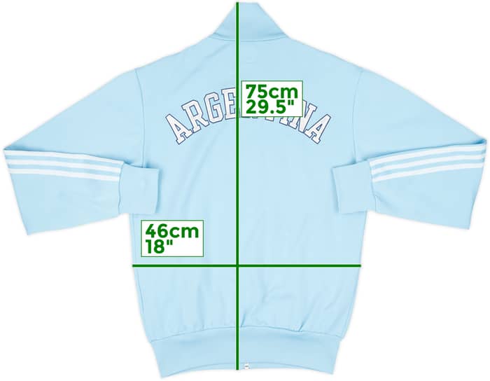 2006-07 Argentina adidas Originals Track Jacket - 8/10 - (S)