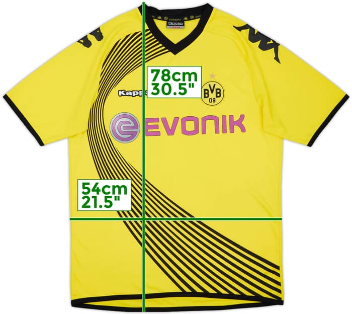2011-12 Borussia Dortmund European Home Shirt M.Gotze #11 - 6/10 - (L)