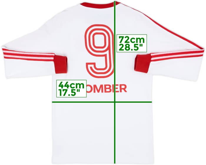 2020-21 Bayern Munich adidas Sweat Top #9 - 8/10 - (S)