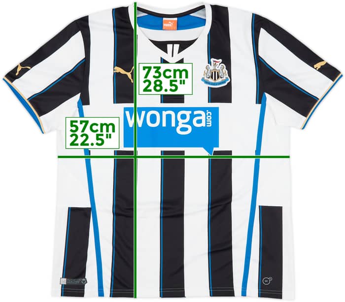 2013-14 Newcastle Home Shirt Jonas #18 - 8/10 - (L)