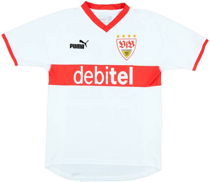2003-04 Stuttgart Home Shirt Kuranyi #22 - 8/10 - (XL.Boys)