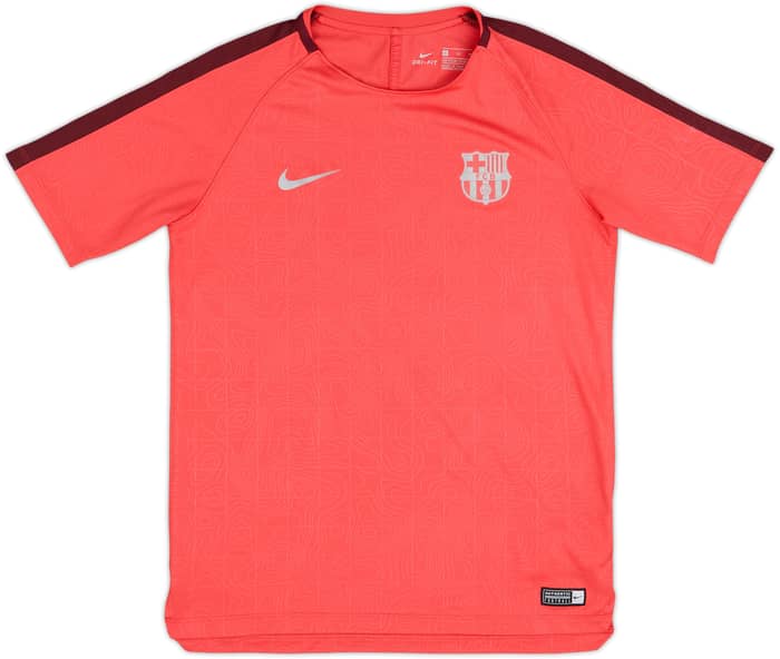 2018-19 Barcelona Nike Training Shirt - 8/10 - (XL.Boys)
