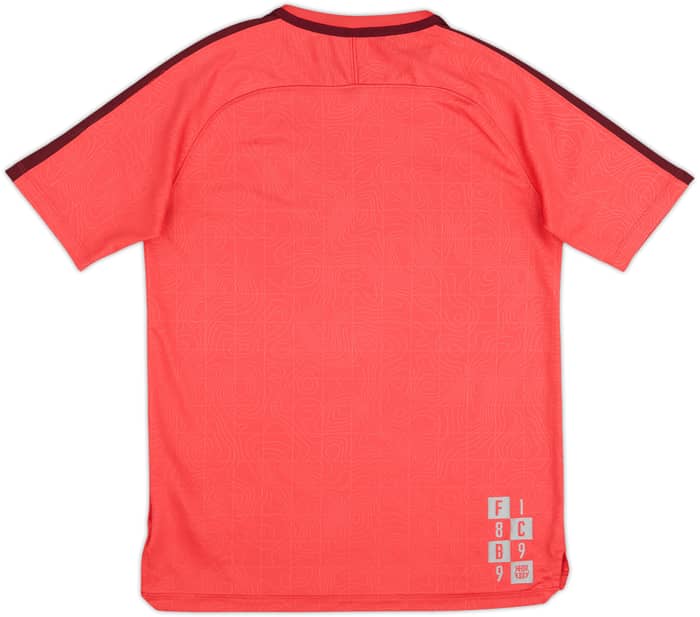 2018-19 Barcelona Nike Training Shirt - 8/10 - (XL.Boys)