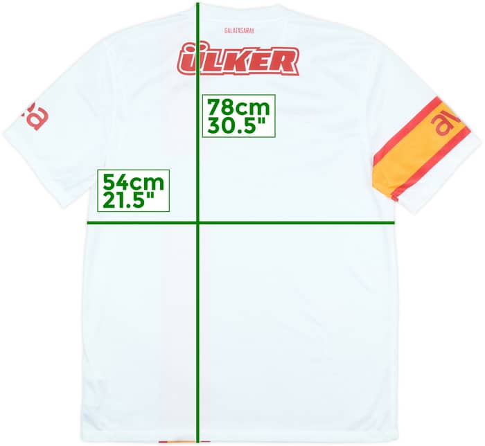 2012-13 Galatasaray Away Shirt - 7/10 - (L)