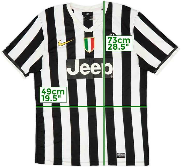 2013-14 Juventus Home Shirt Marchisio #8 - 6/10 - (L)