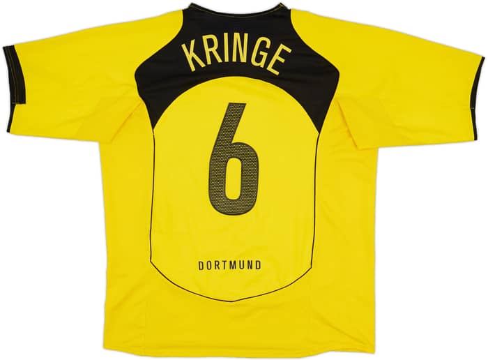 2004-05 Borussia Dortmund Home Shirt Kringe #6 - 6/10 - (XL)