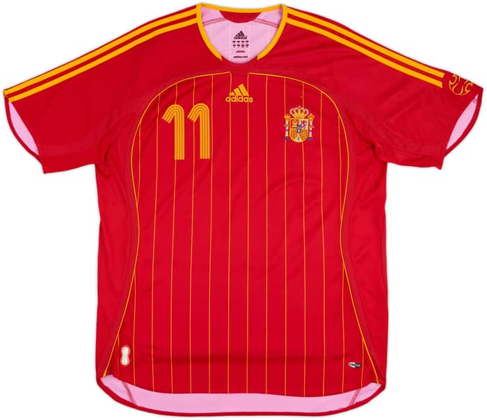 2006-08 Spain Home Shirt Luis Garcia #11 - 10/10 - (L)