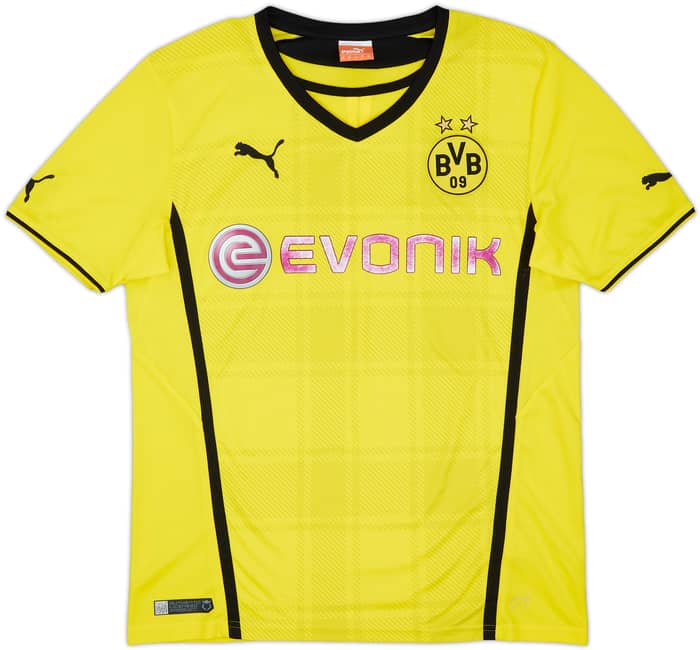 2013-14 Borussia Dortmund Home Shirt - 5/10 - (M)