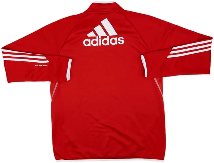 2013-14 Bayern Munich adidas 1/4 Zip Drill Top - 7/10 - (L/XL)