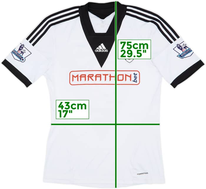 2013-14 Fulham Home Shirt Parker #28 - 9/10 - (L)