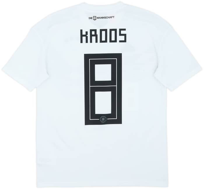 2018-19 Germany Home Shirt Kroos #8 - 8/10 - (XL.Boys)