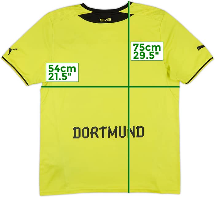 2013-14 Borussia Dortmund Home Shirt - 6/10 - (L)