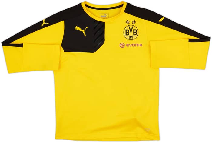 2015-16 Borussia Dortmund Puma Training L/S Shirt - 7/10 - (XL.Boys)