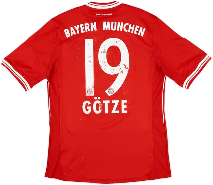 2013-14 Bayern Munich Home Shirt Gotze #19 - 4/10 - (S)