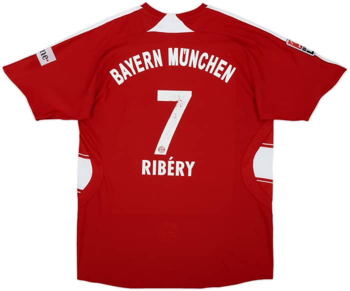 2007-08 Bayern Munich Home Shirt Ribery #7 - 5/10 - (S)