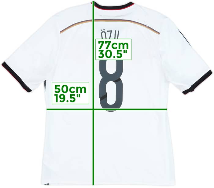 2014-15 Germany Home Shirt Ozil #8 - 4/10 - (L)