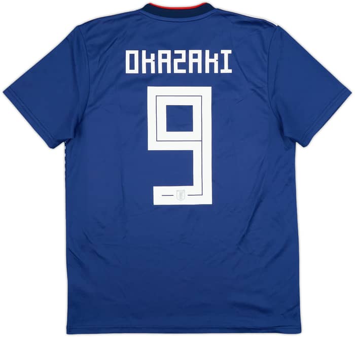 2018-19 Japan Home Shirt Okazaki #9 - 9/10 - (M)