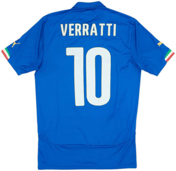 2014-15 Italy Home Shirt Verrati #10 - 6/10 - (M)