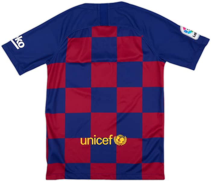 2019-20 Barcelona Home Shirt - 9/10 - (L.Boys)