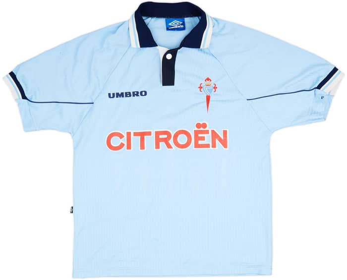 1997-98 Celta Vigo Home Shirt Mostovoi #20 - 6/10 - (L)
