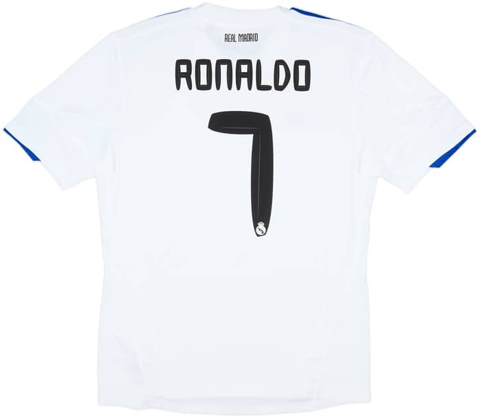 2010-11 Real Madrid Home Shirt Ronaldo #7 - 6/10 - (L)