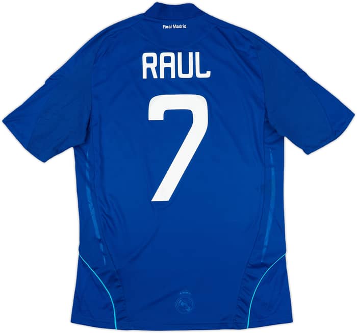 2008-09 Real Madrid Away Shirt Raul #7 - 7/10 - (S)
